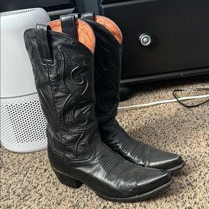 Dan Post Black Western Boots